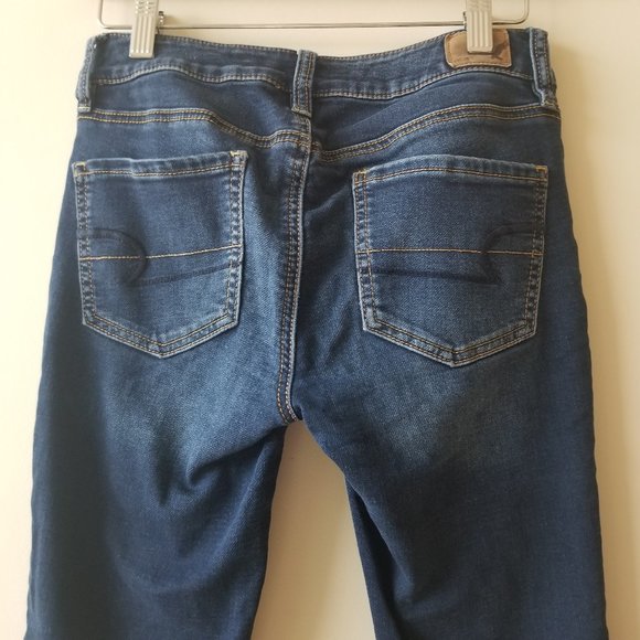 American Eagle Super Stretch Crop Jeggings Jeans - Picture 5 of 9